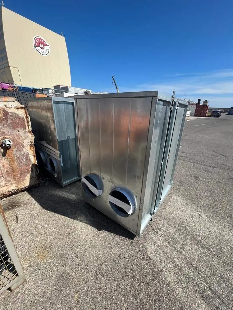 Caissons en tôle galvanisée fabriqués par ADUS